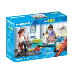 Sportifs avec matériel de fitness PLAYMOBIL MY LIFE 71806