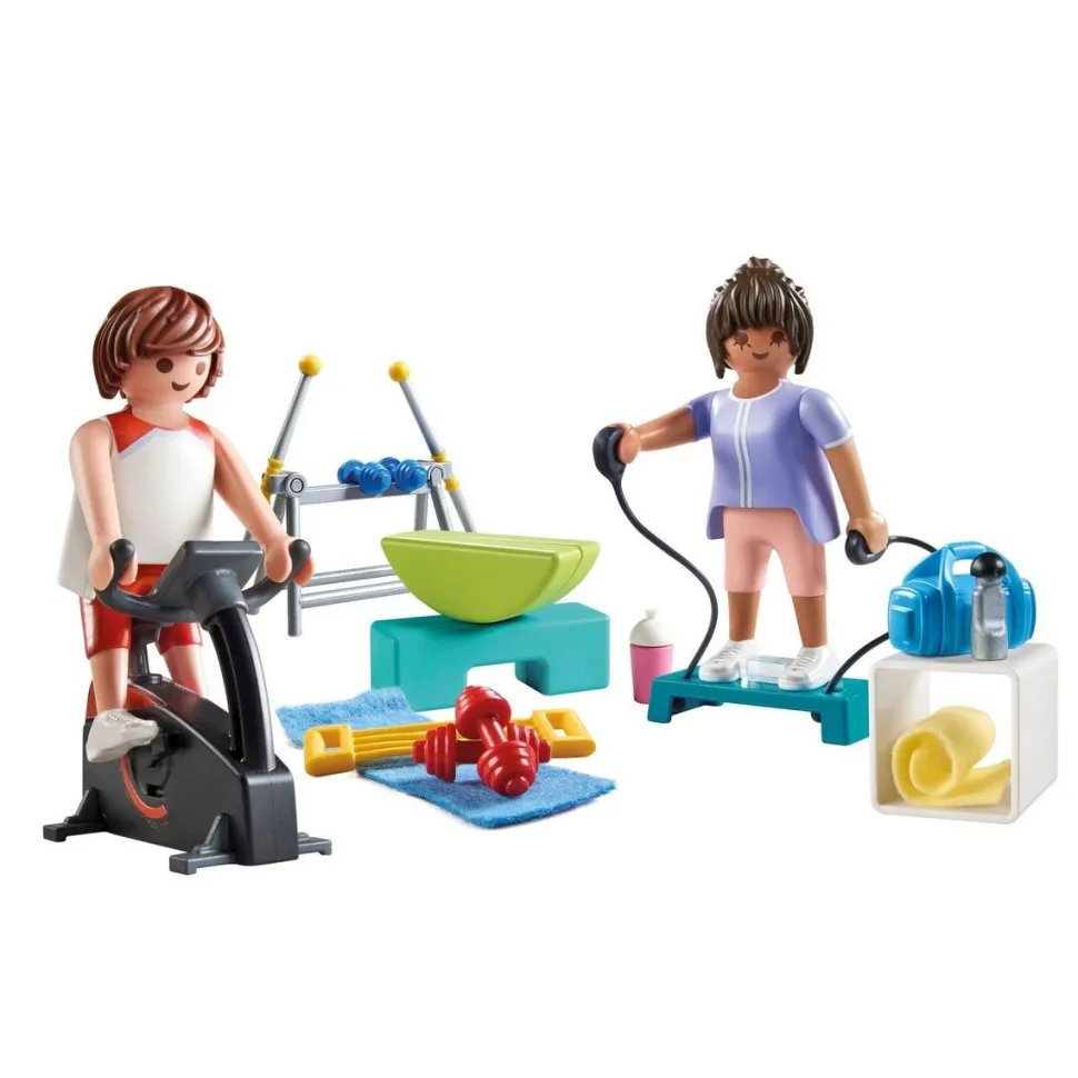Sportifs avec matériel de fitness PLAYMOBIL MY LIFE 71806