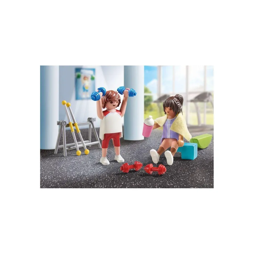 Sportifs avec matériel de fitness PLAYMOBIL MY LIFE 71806
