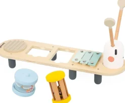 Stand D'éveil Sonore, Chenille Musicale Avec Maracas