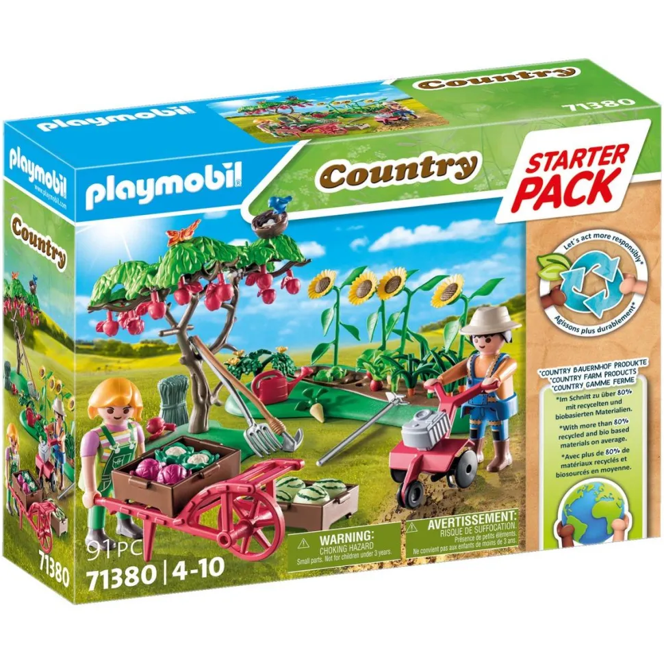 Starter Pack Jardin potager Playmobil Country 71380