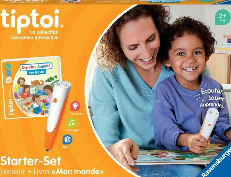 Starter set Tip Toi - Stylo Tip Toi et livre mon monde
