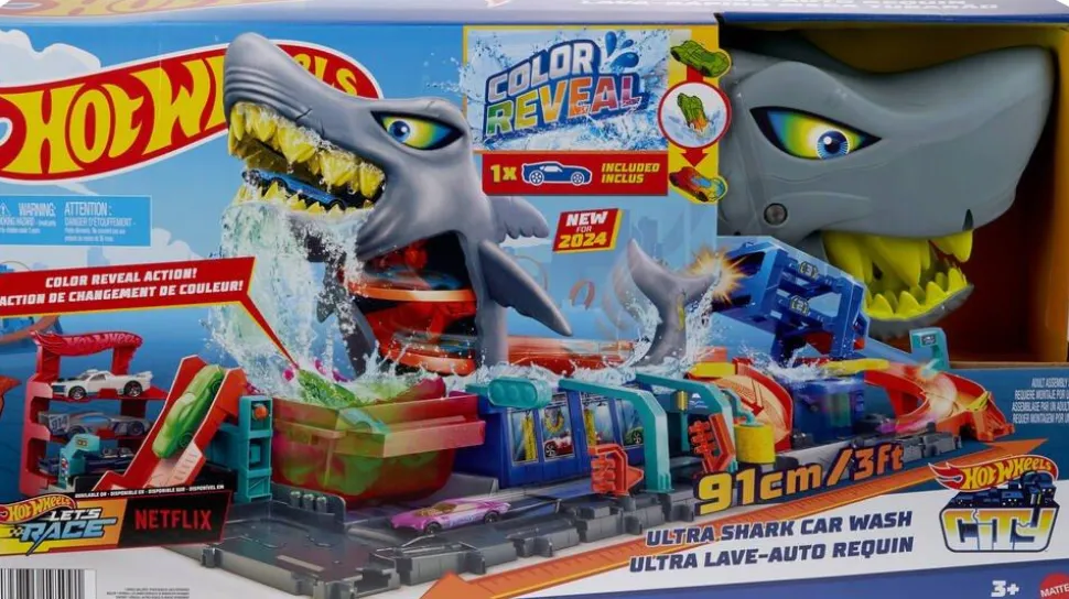 Station de Lavage requin Hot Wheels