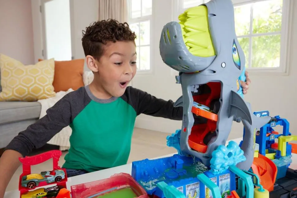 Station de Lavage requin Hot Wheels