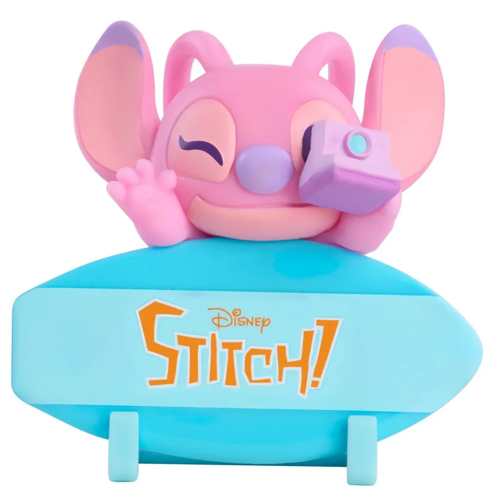 Stitch Attachmeez Figurine Stitch ou Angel à accrocher et collectionner