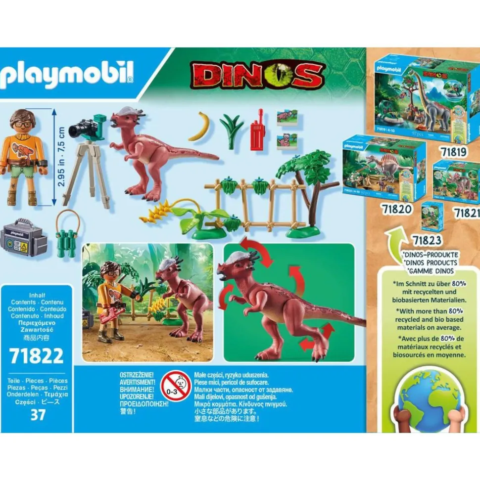 Stygimoloch, chercher et accessoires Playmobil Dinos 71822