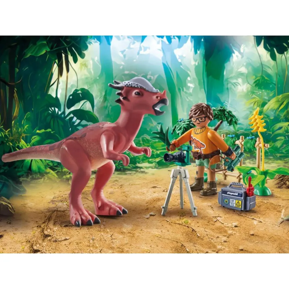 Stygimoloch, chercher et accessoires Playmobil Dinos 71822