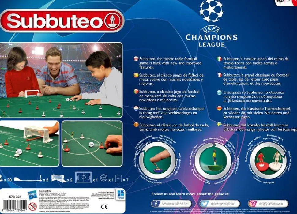 Subbuteo Ligue Des Champions