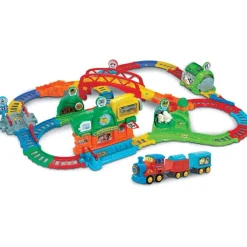 Super circuit train éducatif et Adam le train marchand Tut Tut Bolides