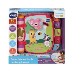 Super Livre Enchanté Baby Loulous Rose