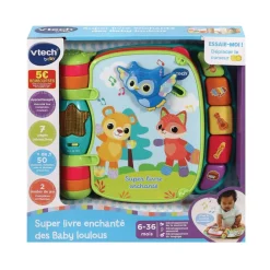 Super Livre Enchanté Baby Loulous bleu