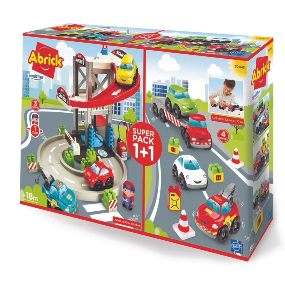 Super pack garage et camion Abrick