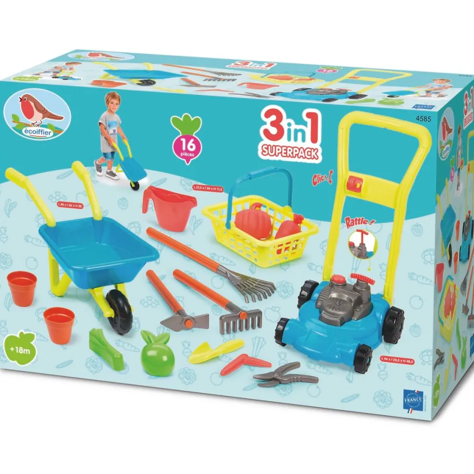 Super Pack Jardin 3 en 1