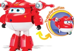 SUPER WINGS - FIGURINE TRANSFORMING JETT ELECTRIC 12 CM