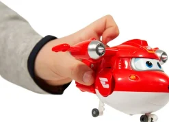 SUPER WINGS - FIGURINE TRANSFORMING JETT ELECTRIC 12 CM