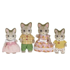 Sylvanian Families 5180 : Famille chat tigré