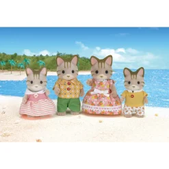 Sylvanian Families 5180 : Famille chat tigré