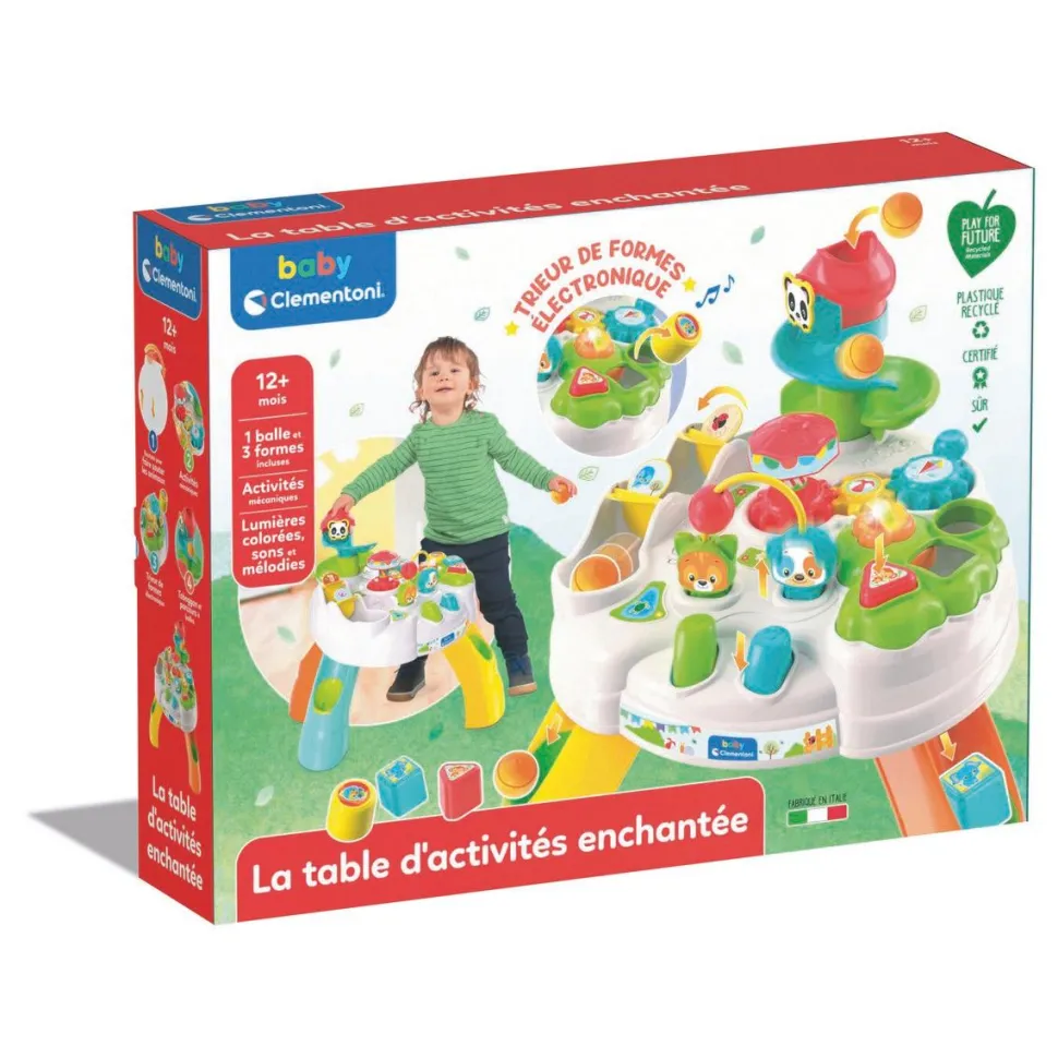 Table d'activités enchantée