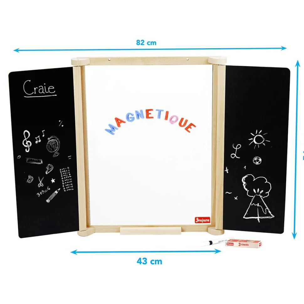 Tableau triptyque des écoliers