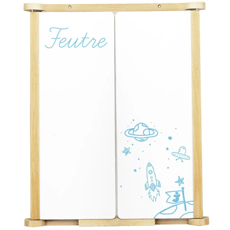 Tableau triptyque des écoliers