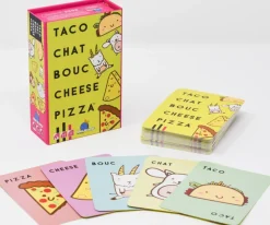 Taco Chat Bouc Cheese Pizza: Jeu De Défausse Farfelu Et Frénétique