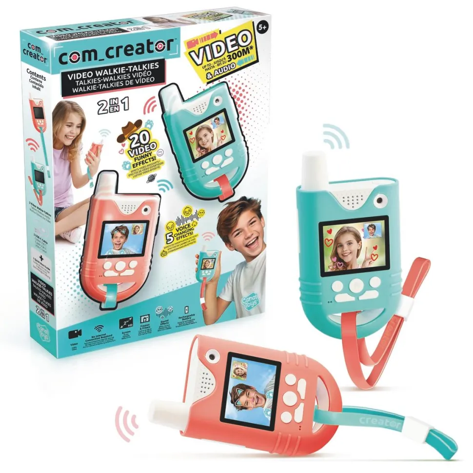 Talkies Walkies video 2 en 1 - video creator