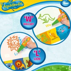 Tapis Aquadoodle Classique, 4 Couleurs,