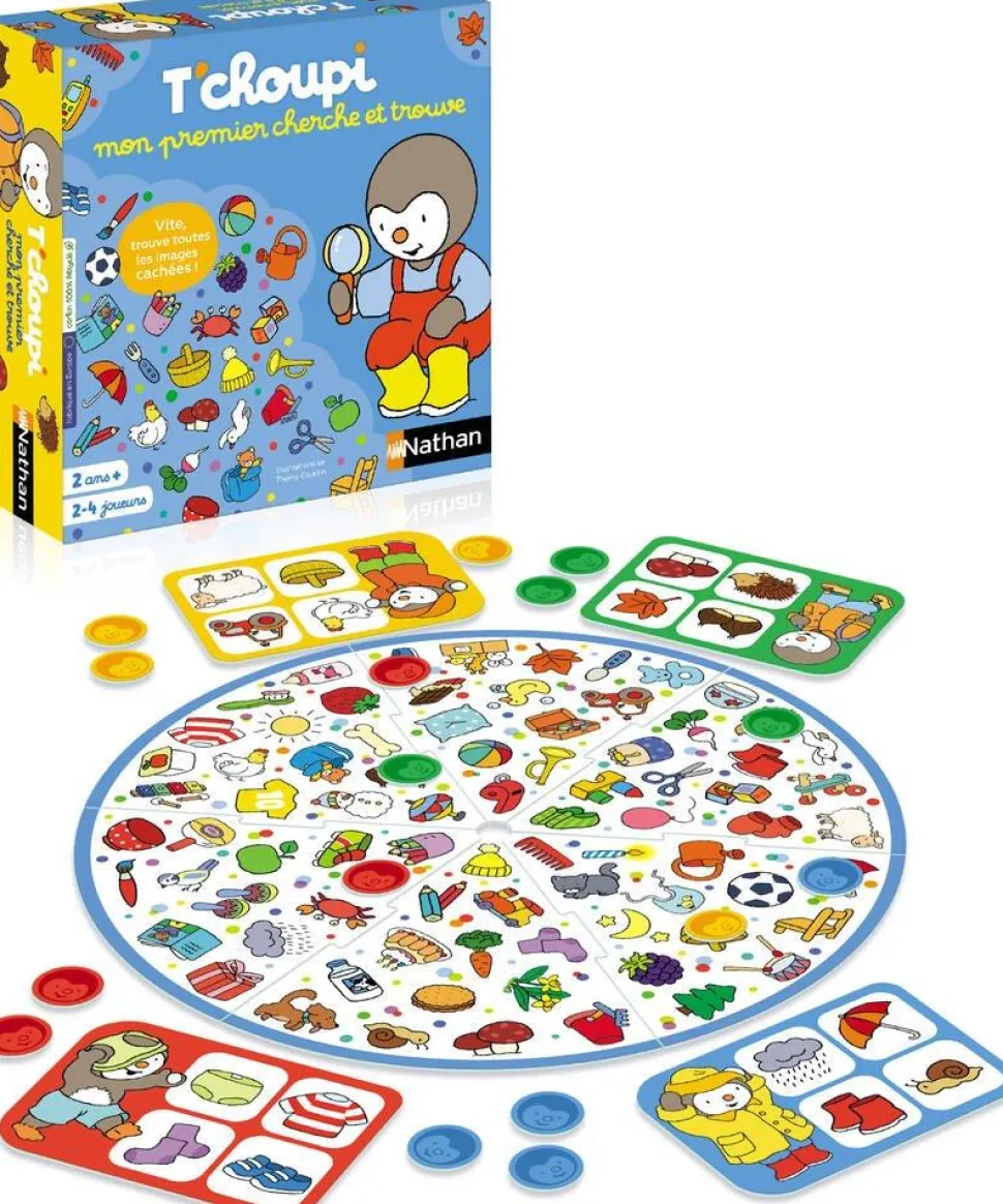 Tchoupi mon premier jeu cherche et trouve