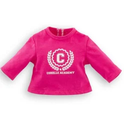 Tee-shirt Fuchsia Corolle Academy Ma Corolle
