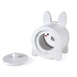 Tirelire En Bois, Forme De Lapin