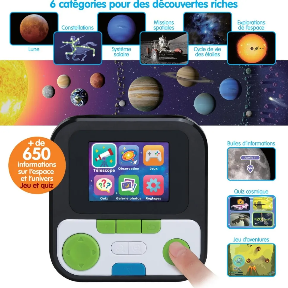 Téléscope vidéo interactif Genius XL