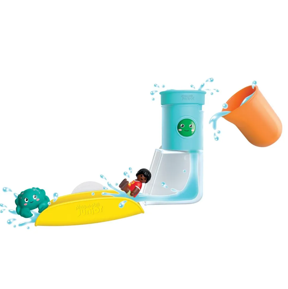 Toboggan avec réservoir d'eau Playmobil Junior 71775