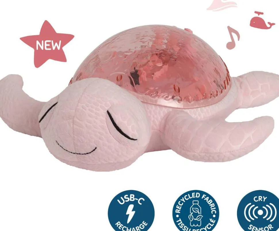 Tortue Tranquille Rose Rechargeable