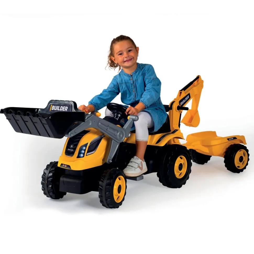 Tracteur Builder Max avec remorque