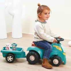 Tracteur directionnel garni avec remorque BB Abrick