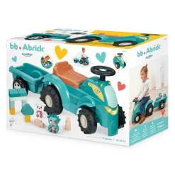 Tracteur directionnel garni avec remorque BB Abrick
