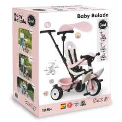 Tricycle baby balade rose