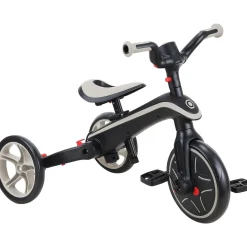 Tricycle Explorer 4 en 1 évolutif et pliable taupe