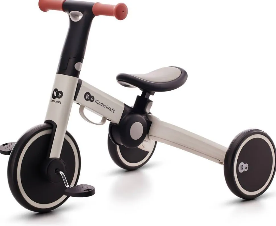 Tricycle 4trike Gris Argent 3 en 1