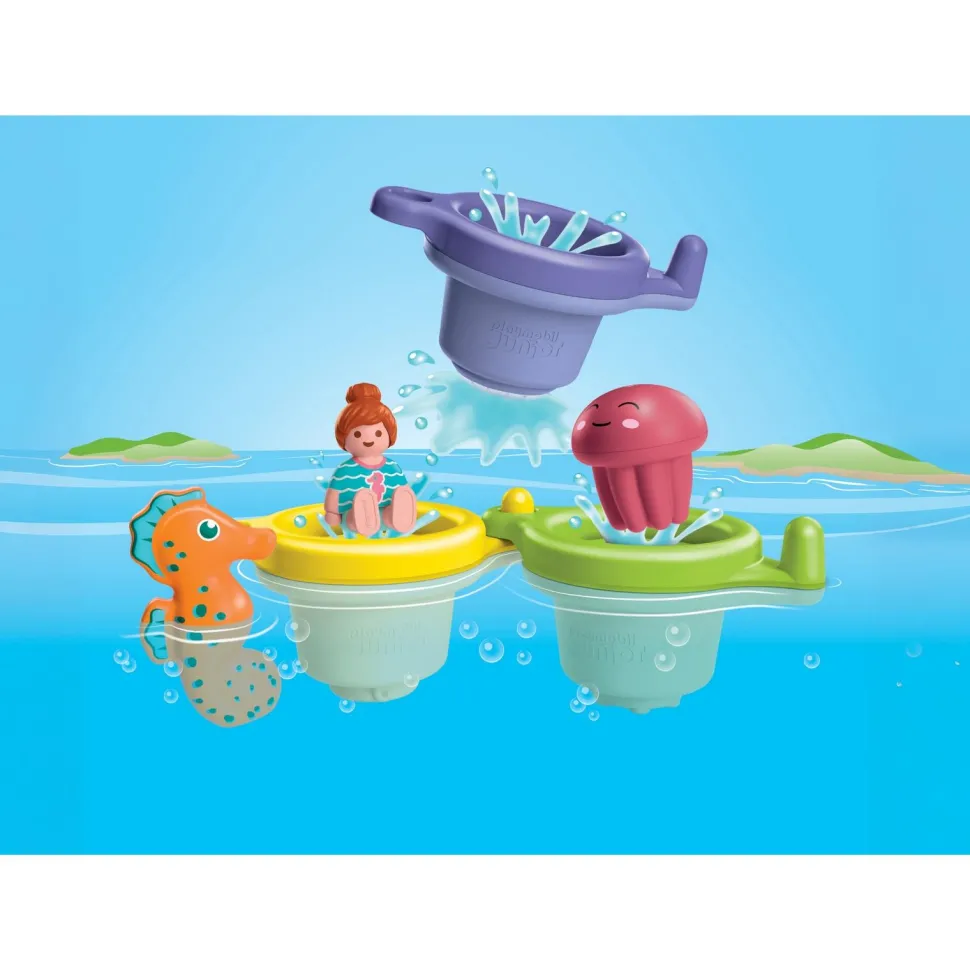 Trio tasses flottantes Playmobil junior Aqua 71776