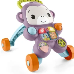 Trotteur singe violet Fisher Price