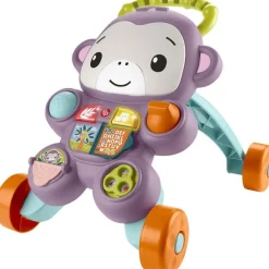 Trotteur singe violet Fisher Price