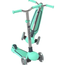 Trottinette 3 roues lumineuse - Y Glider Air Vert