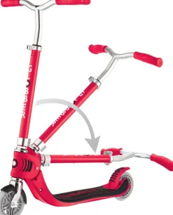 Trottinette 2 roues pliables Flow foldable 125 rouge