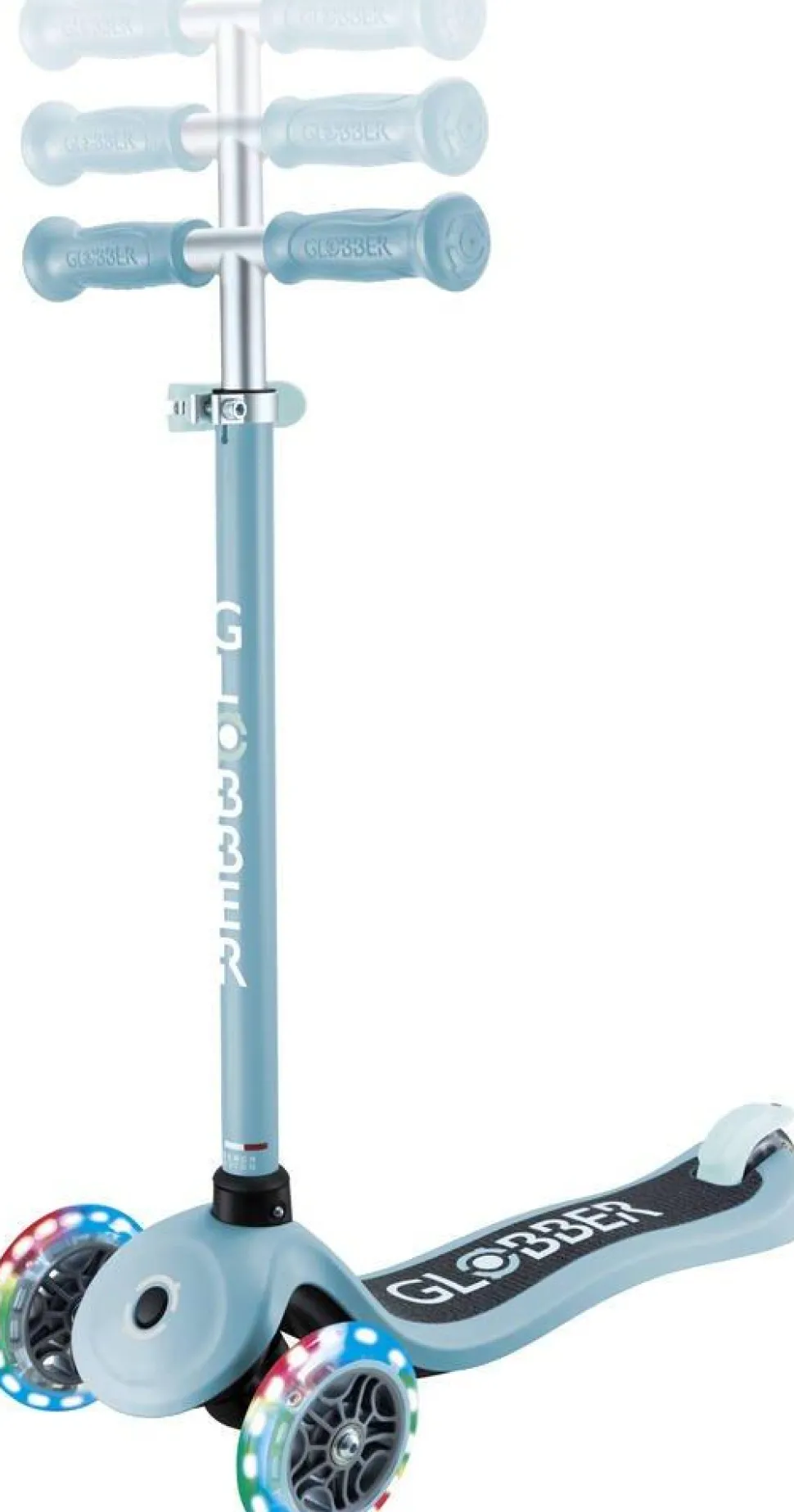 Trottinette 3 roues Primo lights bleue