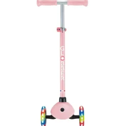 Trottinette 3 roues Primo Lights rose pastel