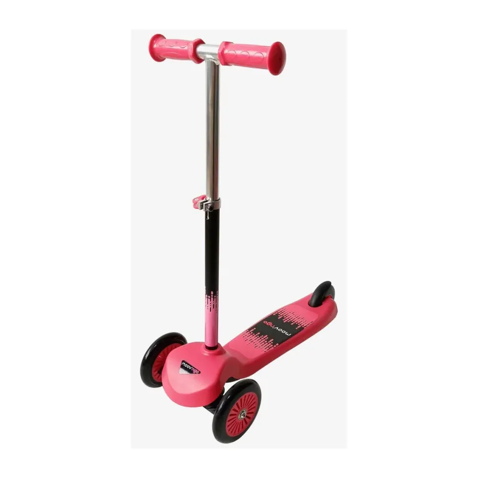 Trottinette 3 roues rose