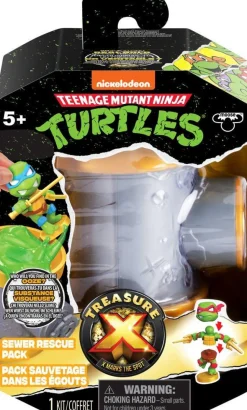Trésor X Tortues Ninja - égout et figurine
