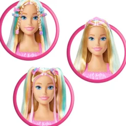 Tête à coiffer Barbie blonde