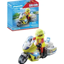 Urgentiste en moto Playmobil City Life 71205